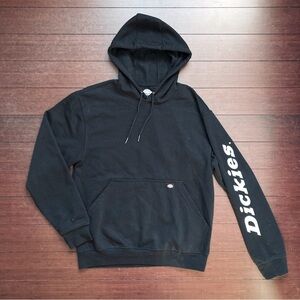 Dickies Water Repellent Sleeve Logo Hoodie Men’s Size Medium Black TW22BKBK M
